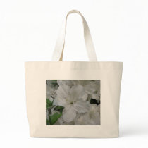 White Azalea Tote bag