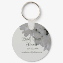 White Azaleas Business keychains by KELLBELL535 White Azaleas Business keychains
