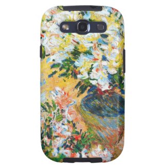 White Azaleas in a Pot, 1885 Claude Monet Samsung Galaxy S3 Cases