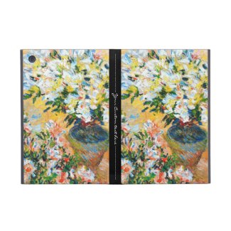 White Azaleas in a Pot, 1885 Claude Monet iPad Mini Case