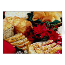 White Baked goods flowers Cards