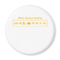 White Balance Refrigerator Magnet