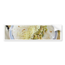 White Bean Chili bumper stickers by lifesphere White Bean Chili bumper stickers