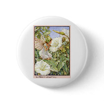White Bindweed Fairy Button