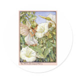 White Bindweed Fairy Stickers