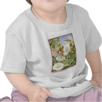 White Bindweed Fairy T Shirt