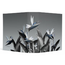 White Bird of Paradise Binder