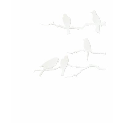 White Bird Silhouette T-Shirt by Lotacats