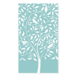White birds in Tree Business Card Templates