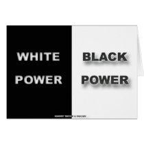 white&black cards