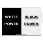 white&black cards