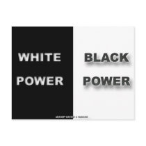 white&black postcards