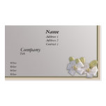 White Blossom business cards