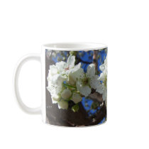 White Blossom Clusters Mug