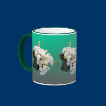 White Blossom mugs