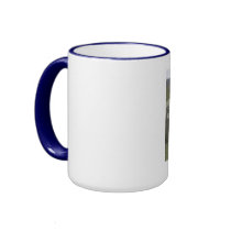 White Blossoms on Skyline Drive mugs