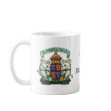 White Boar Mug by HDKingsbury White Boar Mug