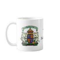 White Boar Mug by HDKingsbury White Boar Mug