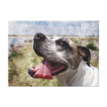 White Boerboel Zohey Canvas Prints