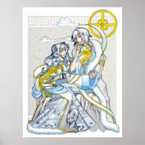 White Bond as Pure as Snow Poster Print posters