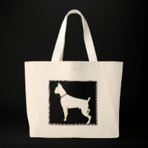 White boxer bag