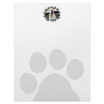 White Boxer in a Car Letterhead Template