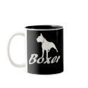 White boxer mug by ritmoboxer White boxer mug