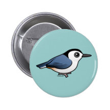 White-breasted Nuthatch Pins