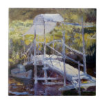 White Bridge by John Twachtman Tile