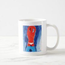 White Briefs Blue Jeans Mug