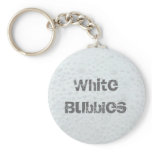 White Bubbles - Template Keychain