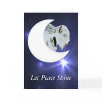 White Buffalo Blessing Card