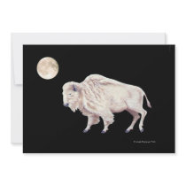 White Buffalo Full Moon Invites