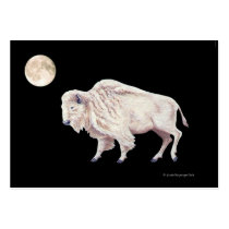 White Buffalo Full on Business Card