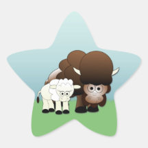 White Buffalo Kids! Sticker