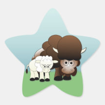 White Buffalo Kids Stickers