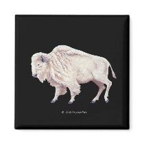 White Buffalo Magnets