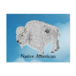 White Buffalo Postcard