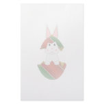 White Bunny In A Christmas Ornament