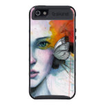 White Butterfly · Iphone 5 skinit case