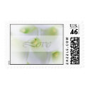 White Cala Lily Love Wedding Stamp by samack White Cala Lily Love Wedding Stamp