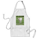White Calf Apron