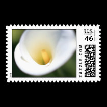 White Calla Lilly postage by kokobaby White Calla Lilly postage