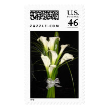 White-Calla-Lily-Bouquetweb Postage Stamps