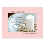 White Candle Gift Certificate Announcements