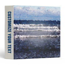 White Cap Waves binders