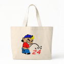 White Cartoon Boy Piss 24 bags