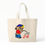 White Cartoon Boy Piss 24 Bag