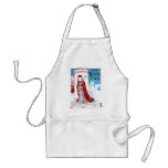 White Cat Apron