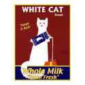 White Cat Brand Whole Milk posters